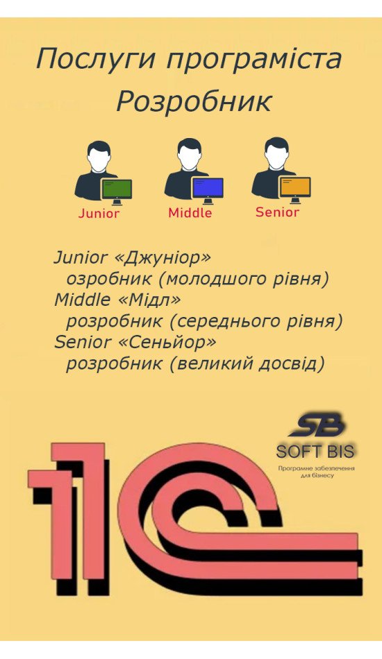 Послуги розробника «1С:Керування торгівлею» конфігурація ціна