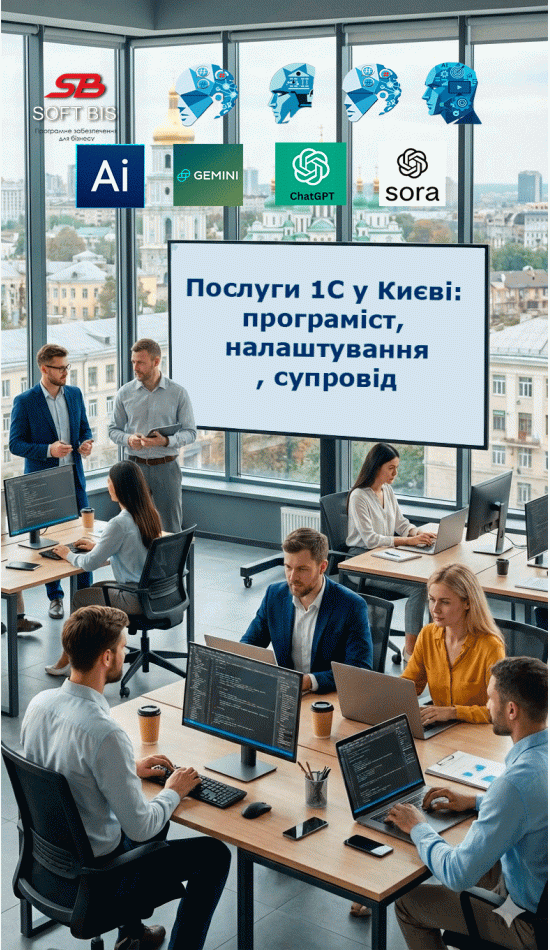 Послуги 1С у Києві: програміст, налаштування, супровід | Soft-Bis Послуги 1С у Києві: програміст, налаштування, супровід | Soft-Bis