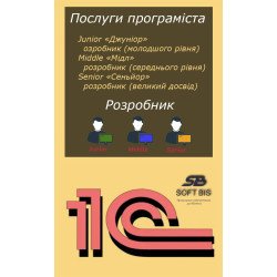 Послуги програміста «1С:Бухгалтерія»