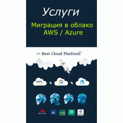 Послуга міграція у хмару AWS / Azure ціна