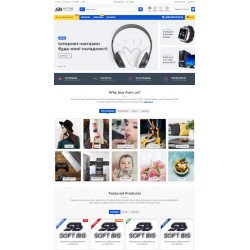 Mobi  j1- тема Інтернет магазин