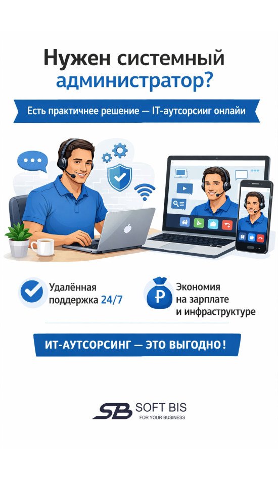 Потрібен системний адміністратор? Є практичніше рішення - IT-аутсорсинг онлайн