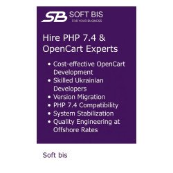 Найміть експертів з PHP 7.4 та OpenCart Найміть експертів з PHP 7.4 та OpenCart