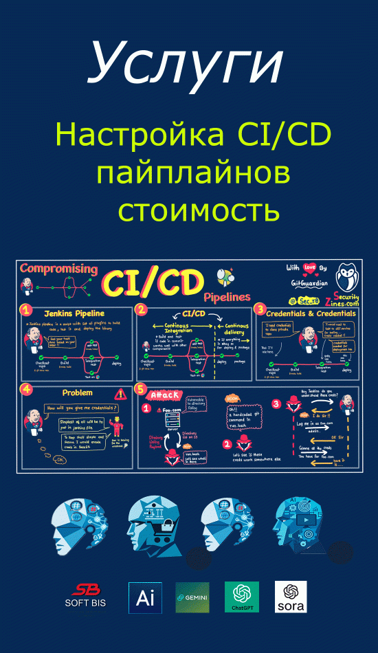 Послуги налаштування CI/CD пайплайнів вартість Послуги налаштування CI/CD пайплайнів вартість