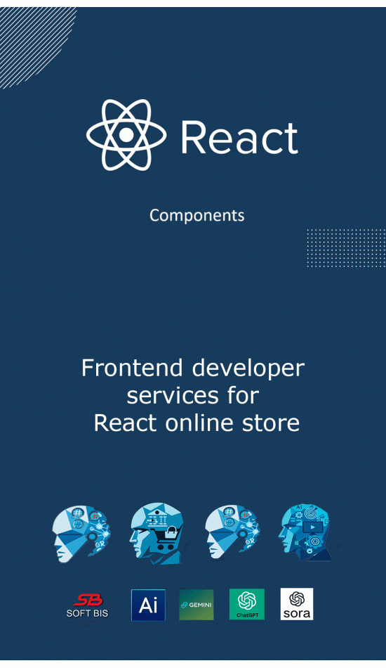 Frontend developer services for React online store: price Frontend developer services for React online store: price