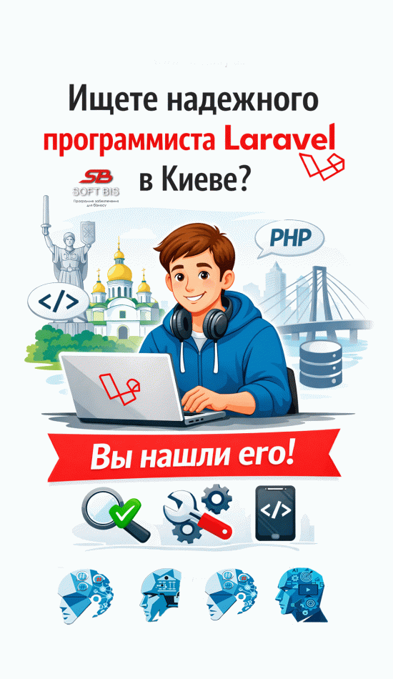 Ищете надежного программиста Laravel в Киеве? Вы нашли его!