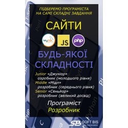 Programmer developer for the site