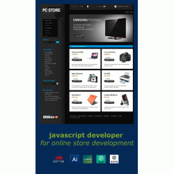 javascript розробник для розробки інтернет магазину